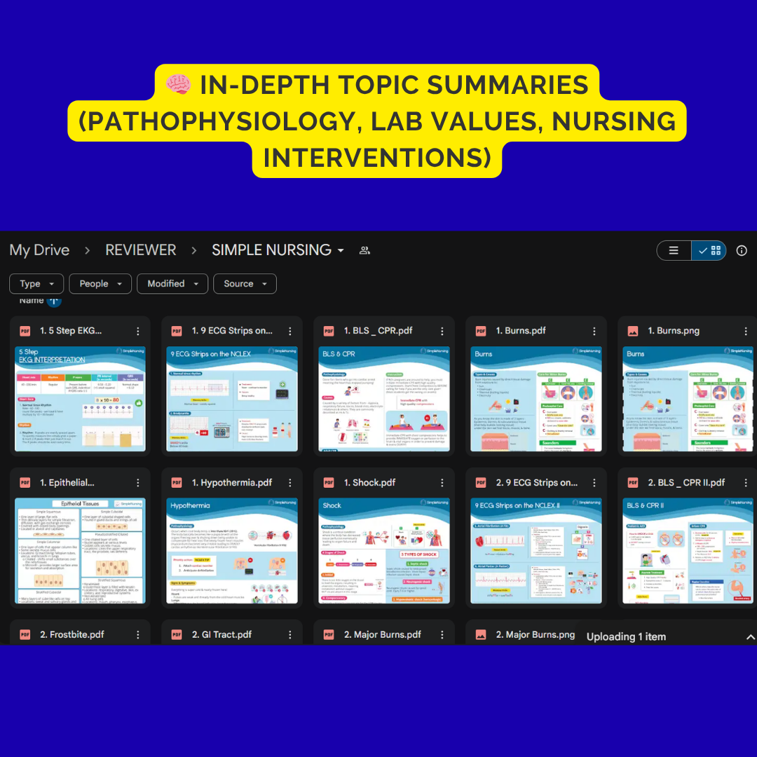 NCLEX High-Yield REVIEW Notes Every Nurse Needs to PASS